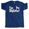 Stylish Mens Greyhound Dog TShirt Short Sleeve Crewneck Cotton Tshirt Leisure Shirt Dogfather Tee Tops Loose Fit Clothing Gift