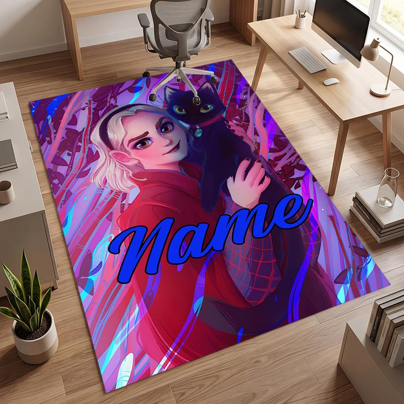 Sabrina (5) Personalized Name Office Carpet Stylish Decor for Living Room Bedroom Kitchen