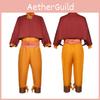 Airbender Cosplay Kostüm Weiches Spandex Unisex Kleid für Anime-Fans