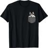 Dog In Pocket Siberian Husky T-Shirt