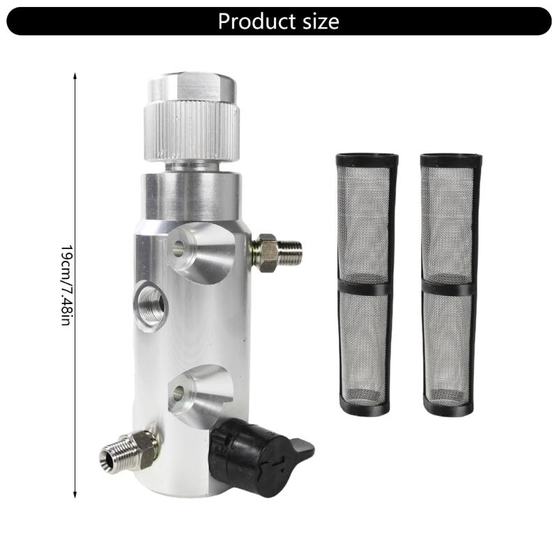 15G455 Airless Paint Sprays Manifold Assembly Piston Fluid Filter Manifold for 390 395 490 495 595 Airless Paint Sprayer