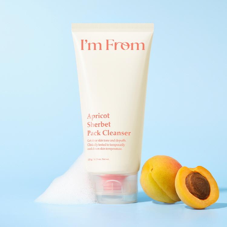 

I’m from Набор очищающих средств 120 г x 3 (Мёд/Инжир/Абрикос) [NEW] Apricot Sherbet Pack Cleanser 120g