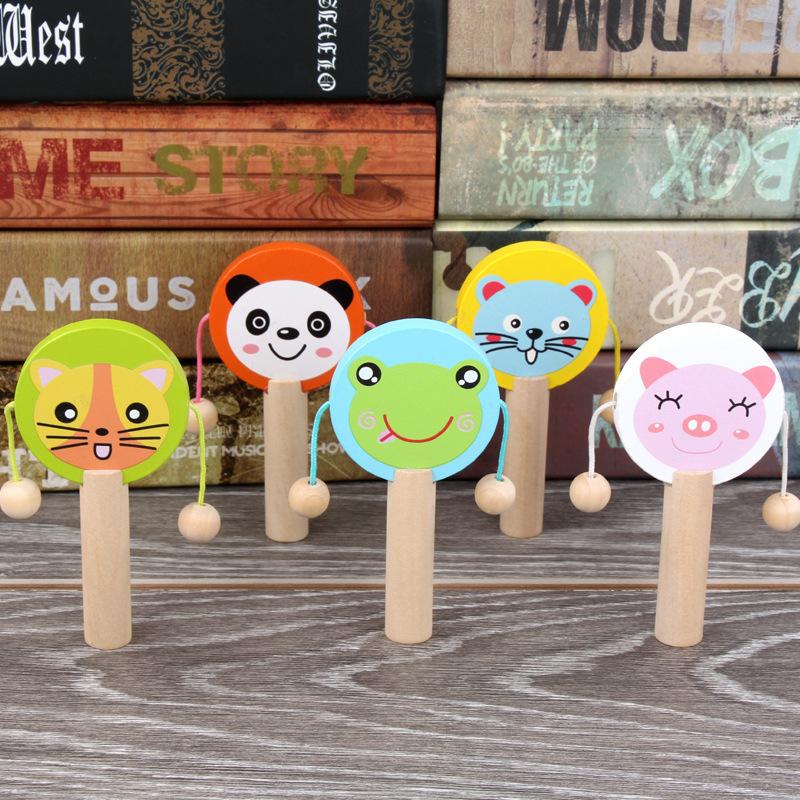 Kids 8-Note Xylophone Lacing Clock Rainbow Tower Four Sets Column Shape Board Worm Twist Baby Educational Toy MHWJ-003