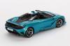 MINI GT McLaren 750S Belize Blue Finished Product 1/64 (Right-Hand Drive)