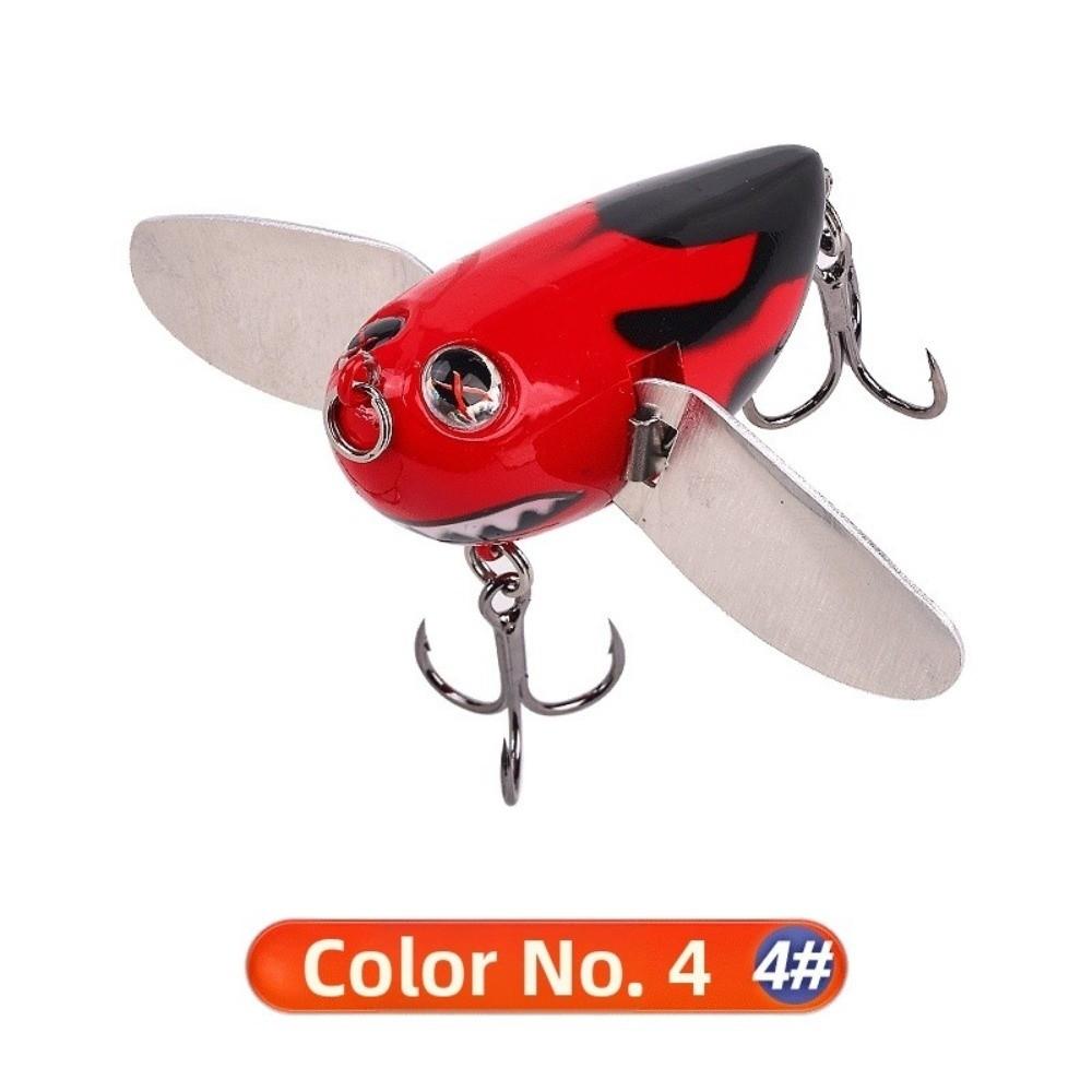 Metal Blade Wings Topwater Simulation Cicada 12.7g Hard Wobblers Bait For Fishing