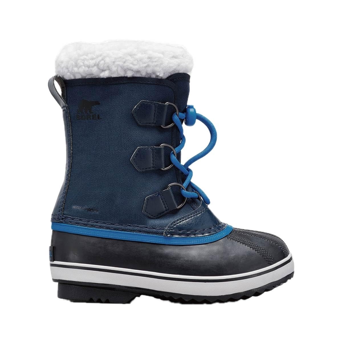 

Sorel Kids Ute Pack Nylon Waterproof Boots, Size 21.0cm, Collegiate Navy, Super Blue