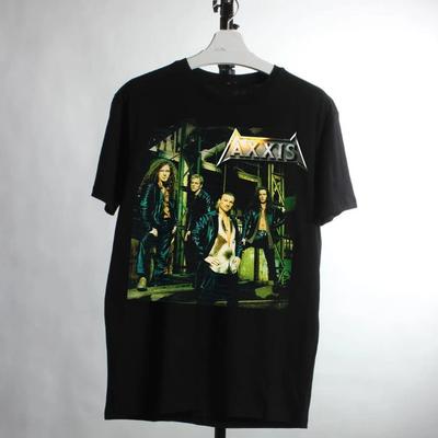 Axxis Band Members Tee Shirt Classic Black Unisex S-5XL E2004