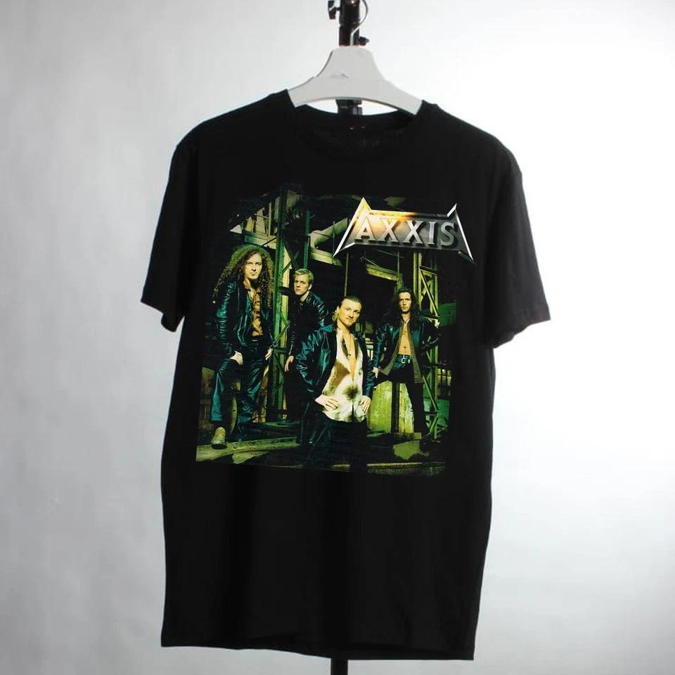 Axxis Band Members Tee Shirt Classic Black Unisex S-5XL E2004 M