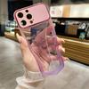 Luxury Gradient Large Window Lens Film TPU Case for iPhone 14 13 12 11 Pro Max All-inclusive Fall Protection Cases
