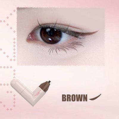 Winged Eye End Stamp Double-Tip Women Makeup Eye End Wing Stamp Waterproof Stencil Portable Quick Drying Cosmetics for Dating