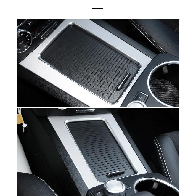 For Mercedes Benz X204 GLK Car Inner Indoor Centre Console Roller Blind Cover Water Cup Holder Storage Sliding Roller Blind