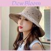 Spring Summer Ladies Bucket Hat With Digital Print Daisy Pattern For Sun Protection Outdoor Wear