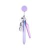 5In1 Nurse Pen Set Retractable Id Badge Clip Reels Holder Name Holder Ballpoint Pen Folding Scissors For Nursing Doctor
