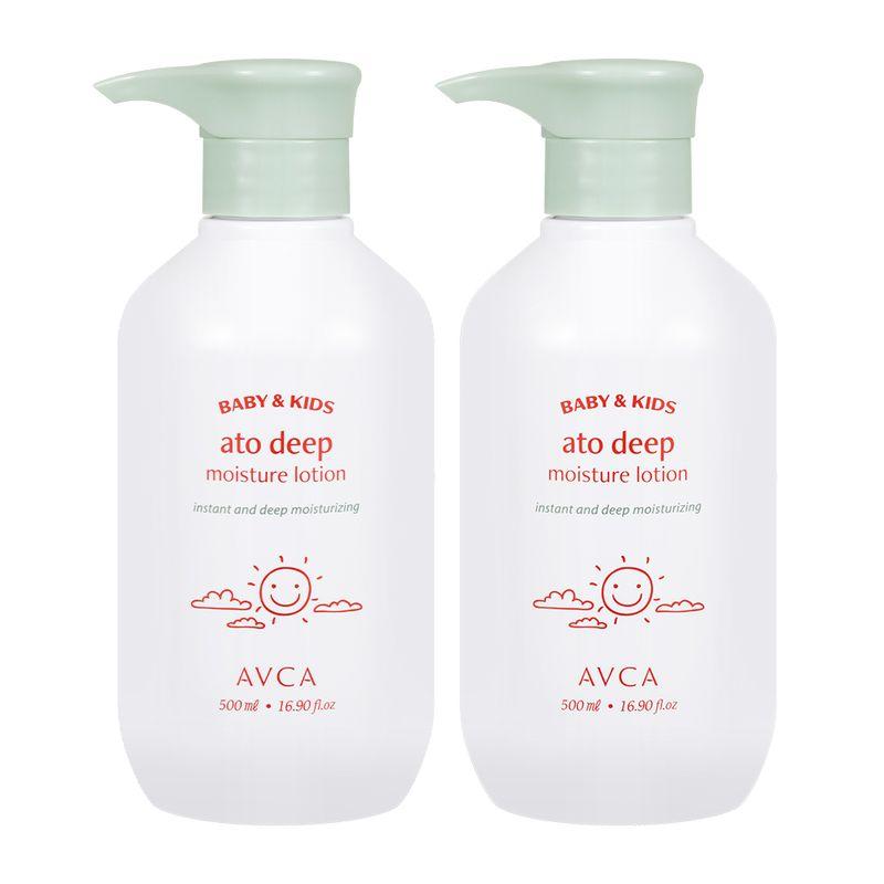 [Abka] Baby & Kids Ato High Moisturizing Lotion 500ml 2 Pieces