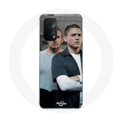 Coque Pour Oppo A74 5G - Prison Break - Michael Scofield & Lincoln Burrows - Souple - Synthétique - Mixte