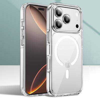 Clear Magsafe Wireless Charging Case For iPhone For Iphone 17 Pro Max 17 Air 16 15 14 11 Ultra Thin Hard Back Cover