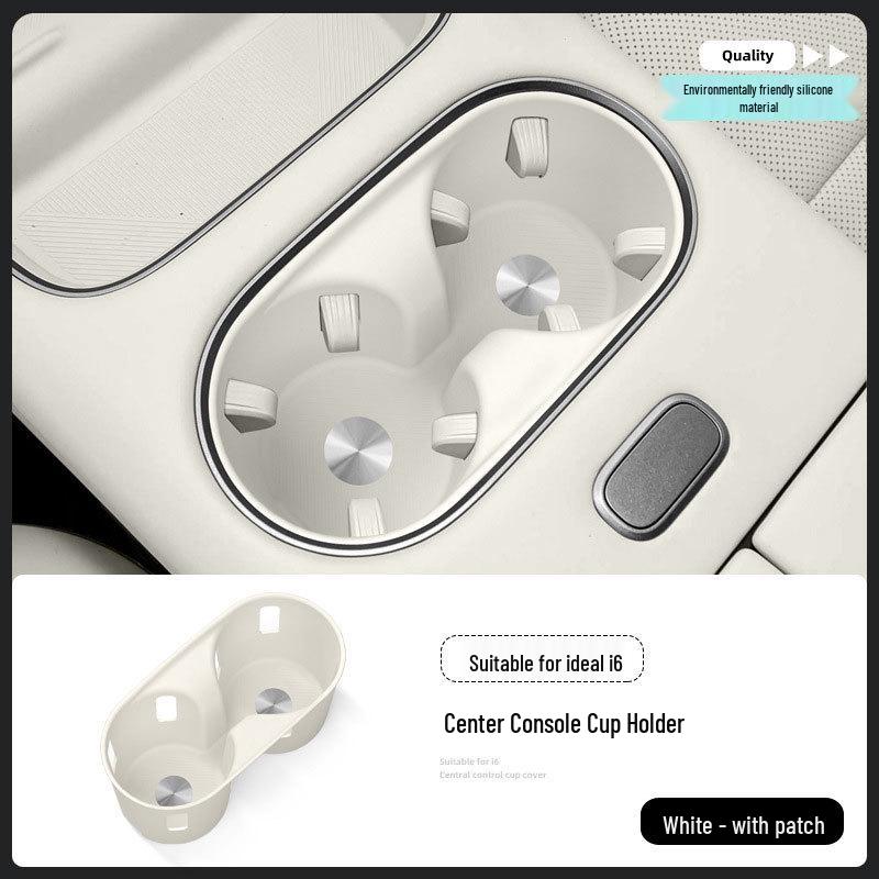 Ideal i6 Center Console Silicone Cup Holder Sleeve - Car Beverage Accessories