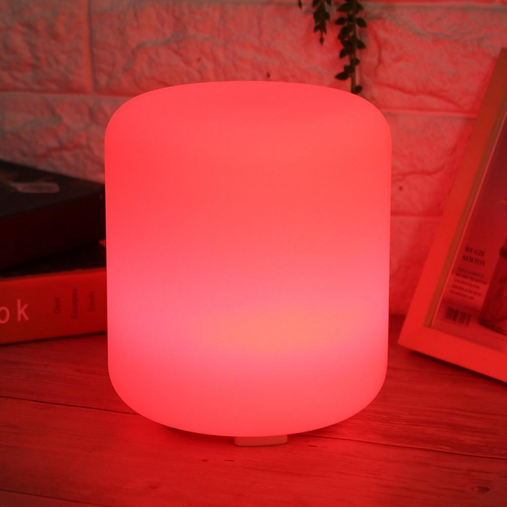 Smart Bluetooth Speaker LED Night Lamp Colorful Home Remote Control Charging Bedroom Bedside Table