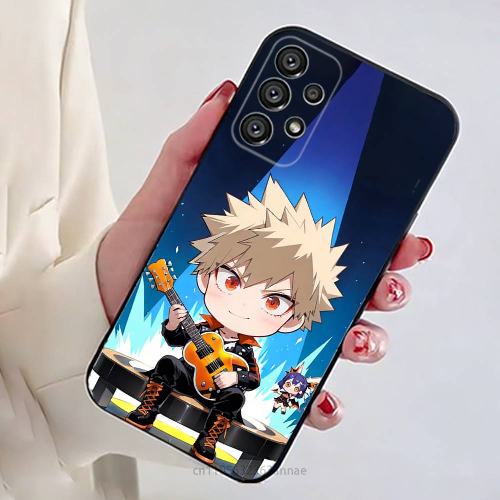 Katsuki Bakugo Hero A-Academia Phone Case for Samsung Galaxy A73,23,53,33,14,24,13,72,22,52,32,54,A34 Soft Cover