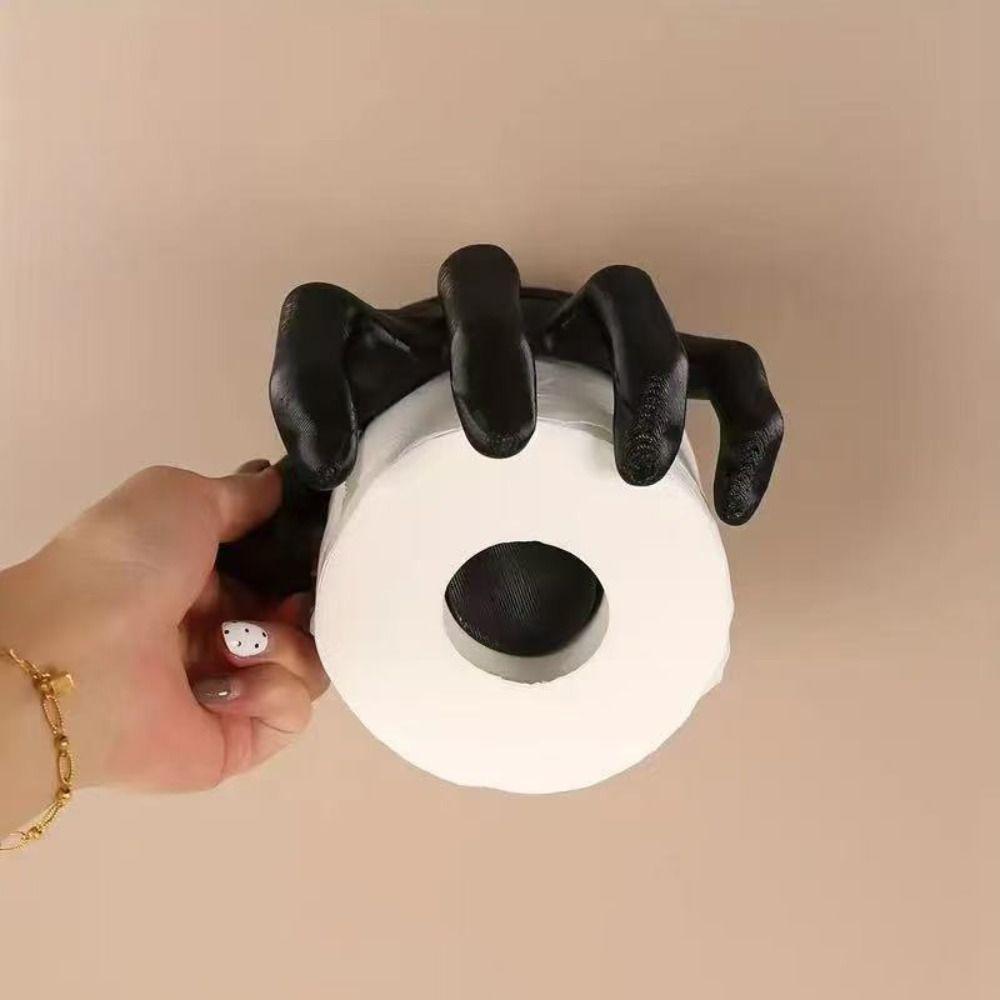 

Creative Paper Towel Holder Arm Model Vertical Napkin Dispenser Roll Paper Hanger Countertops