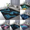 Nordic Abstract Style Carpet Living Room Bedside Floor Mat Non Slip Balcony Corridor Doormat Coffee Table Decor Accessories Rug