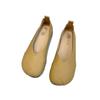 Flat bottom soft sole small single shoes spring new shallow mouth Doudou shoes pregnant women shoes single shoes