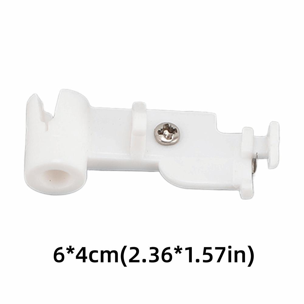 Plastic Needle Threader Plate Multifunctional Metal Automatic Needle Threader Easy Installation White