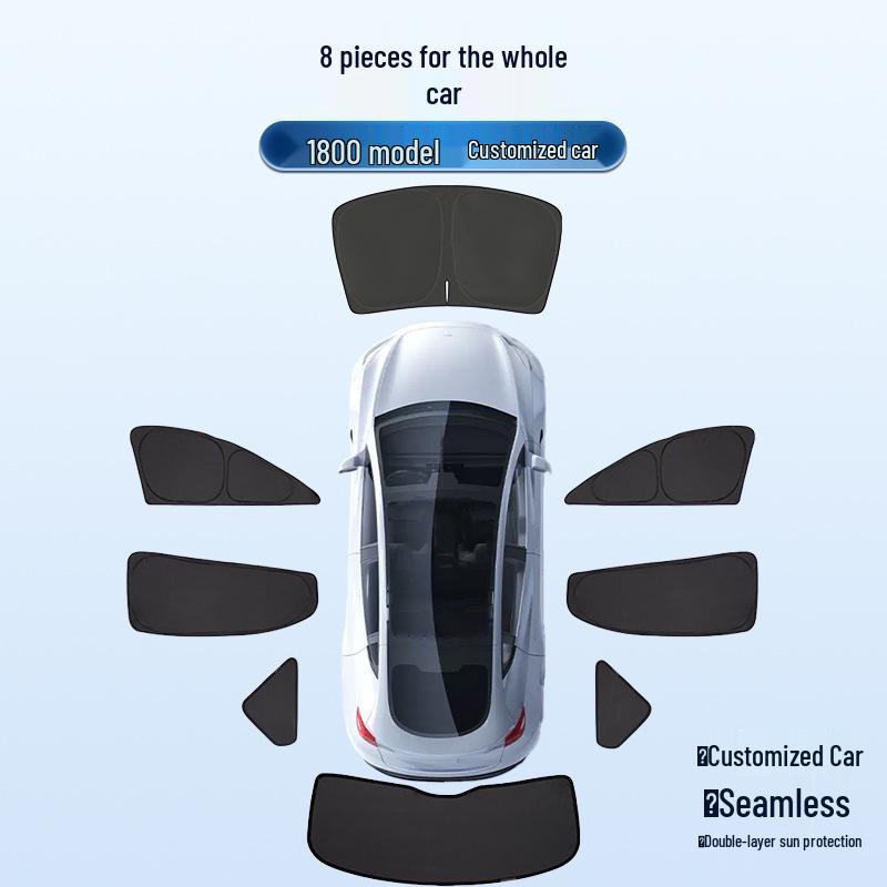 Trax, Jingcheng, Captiva, Chevrolet, Malibu Full Coverage Privacy Side Window Sunshade