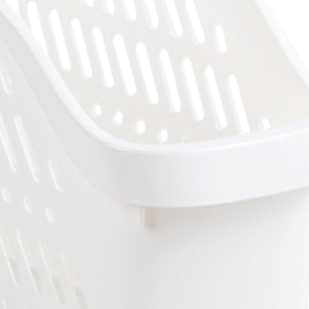 Kitchen Storage Case Wheel Design Sturdy Simple Design Versatile Storage Container Organizer for