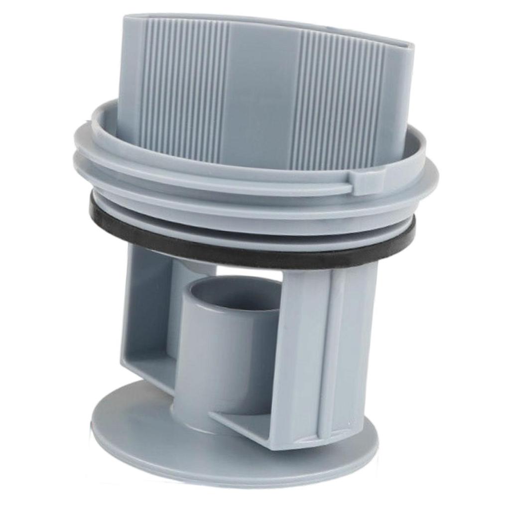 Plastic Washing Machine Drain Pump Cover Assembly Reliable Water Stopper Overflow Protection for Laundry Use