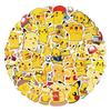 60-Piece Cartoon Pikachu Graffiti Sticker Set for DIY Decoration – Perfect for Water Bottles and Luggage Cases