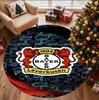 Bayer 04 Leverkusen Pattern Round Rug, Indoor/Outdoor Mat, for Picnic, Gameroom, Bedroom, Office, Living Room, Home Decor Carpet, Birthday Gift