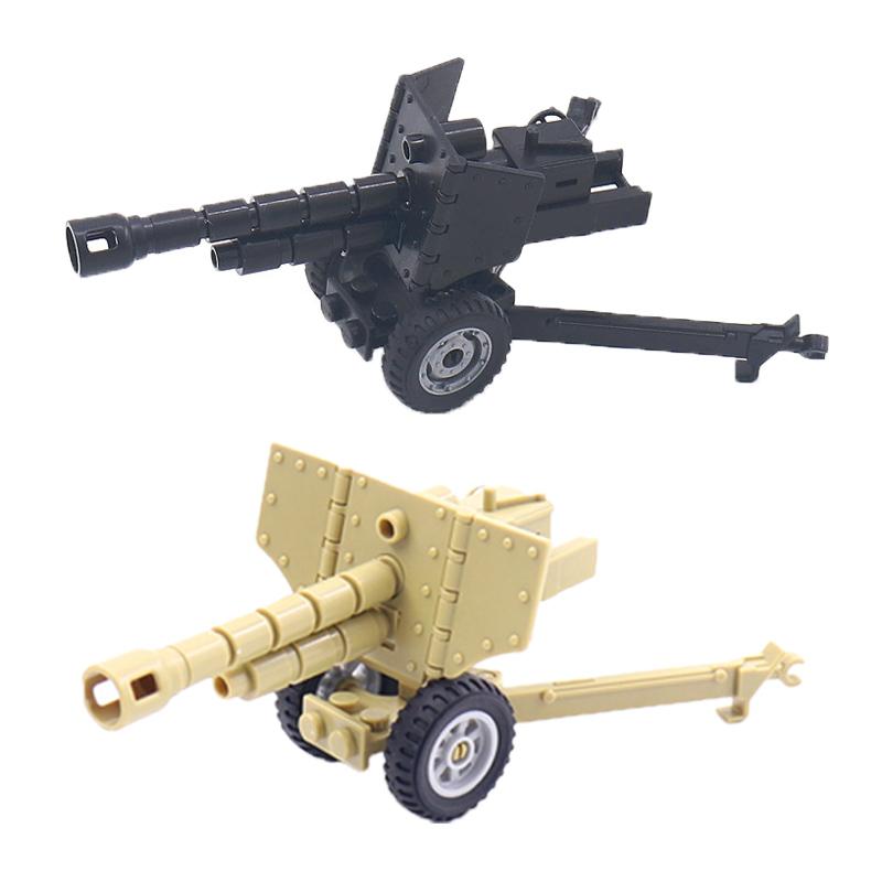 MOC Military Building Block Set Weapons War Army Accessories Soviet Army Characters Cannon Carts Launchers Tents Block Bricks Gift Presents Toy