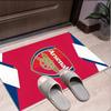 Arsenal F.C Pattern Rug, Indoor/Outdoor Mat, for Picnic, Gameroom, Bedroom, Office, Living Room, Home Decor Carpet, Birthday Gift