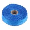 5m Car Insulation Tape Exhaust Heat Wrap with 4 Stainless Steel Cable Ties Black