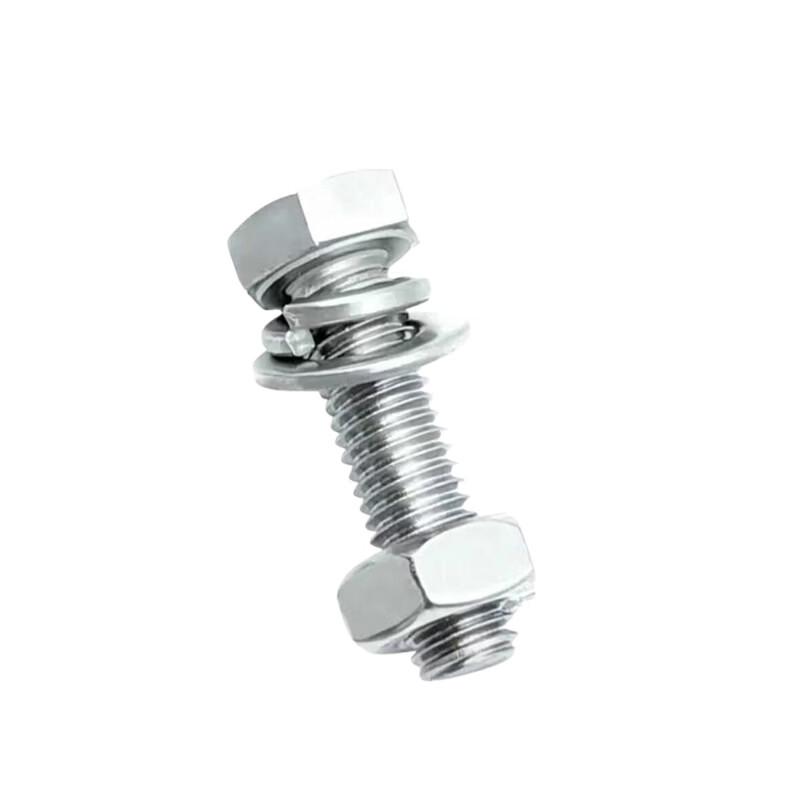 FFY M6x25 304 Stainless Steel Hex Bolt Set with Washers & Nut