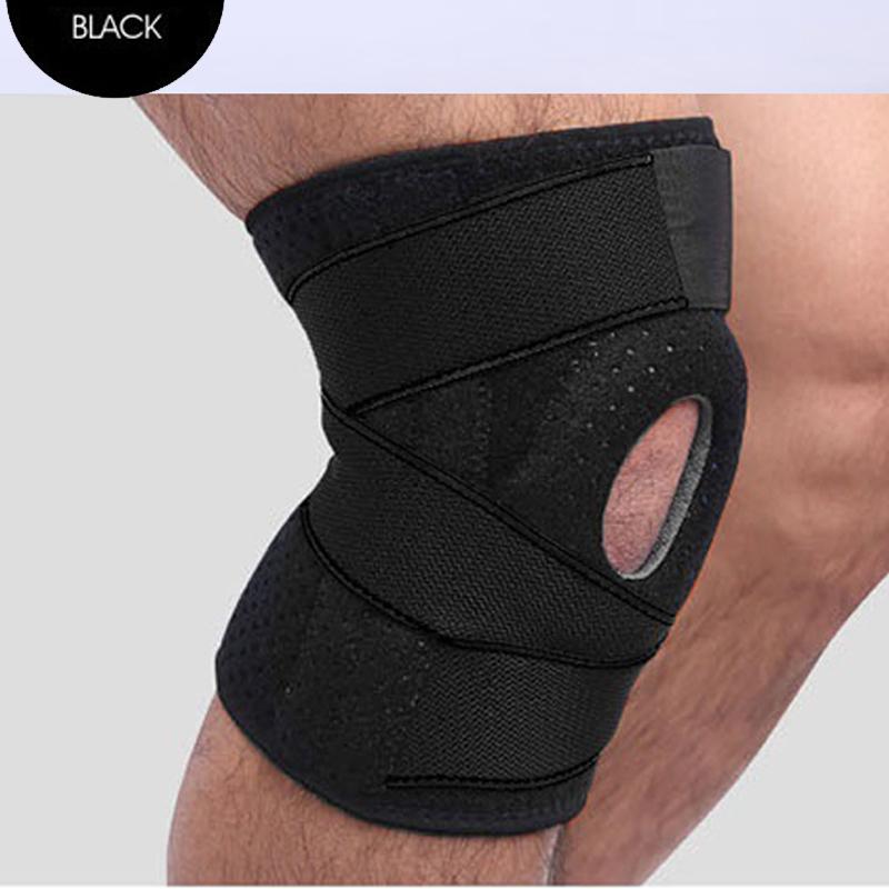 Sports Knee Pressure Strap Silicone Cold Running Basketball Mountaineering Meniscus Patella Protection Kneepads Sports