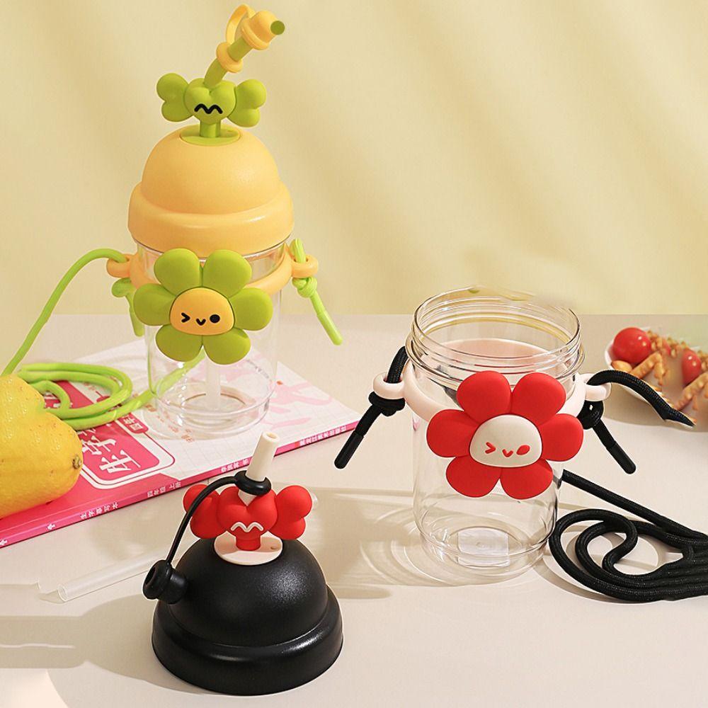 

Cute Water Bottle Cartoon Tea Kettle Convenient Water Cup Fitness Style 1
