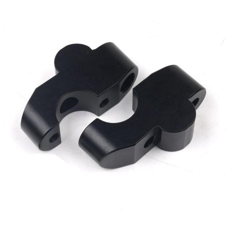 Aluminum Handlebar Riser Spacer Haojue TR300 Motorcycle Height Increase Rearward Offset Upgrade