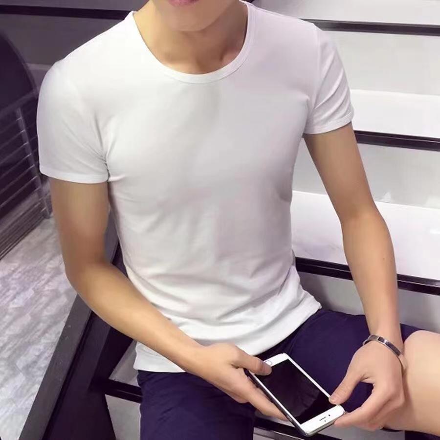 Men's 2021 Winter Thickened Cotton-Padded Stand-Up Collar Shiny Youth Loose Hooded Jacket.