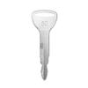 QWORK Ignition Keys, 10 Pack Forklift Key Heavy Equipment Ignition Keys 57591-23330-71 575912333071 A62597 Compatible With Toyota Forklift