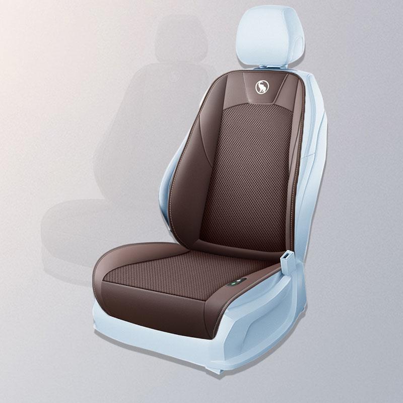 Kühlkissen Auto Sommerkühlung Lüftungssitz Stuhlkissen 12V Kühlung Autositzkissenbezug mit Luftbelüftetem Ventilator/Kühlkissen