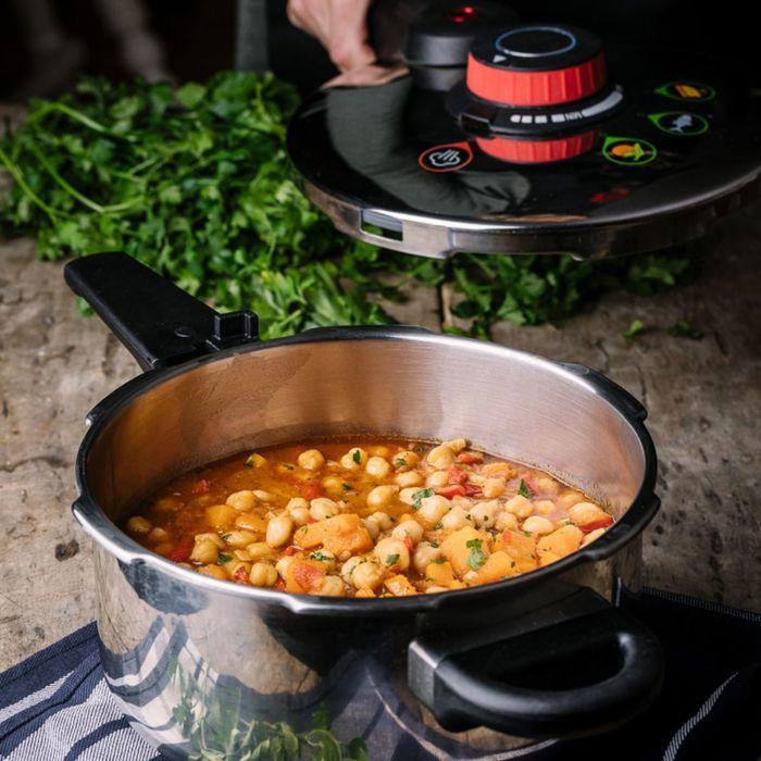 Marmite Express - Monix - M790002 - Stainless Steel - 6 L - Heat-resistant Bakelite Handle