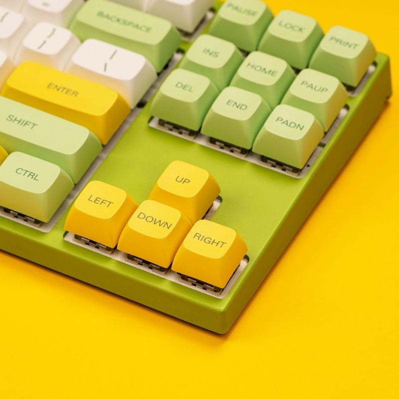 135 Keys/Set Fruit Keycaps For MX  Mechanical Keyboard PBT Dye Subbed Keycap DA Profile 85% High Content PBT