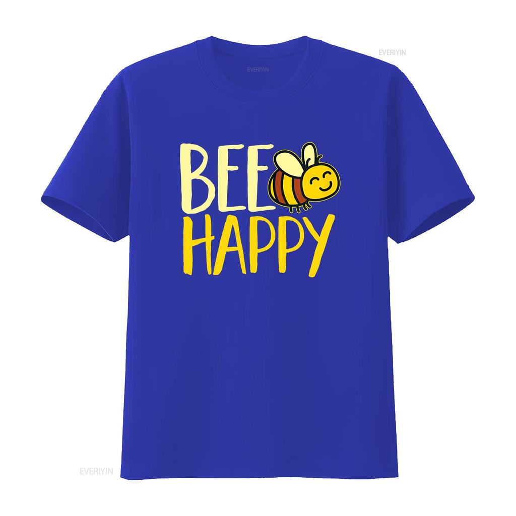 Women Bumble Bee Cute Happy T Shirt Vintage Washed Soft Versatile Stylish Fashion Slightly Designer Clothes Comfortable Unisex