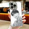B-J A-Alex Anime Soft Phone Case For iPhone 15 16 17 Air 14 Pro Max 16E Plus 13 12 Mini Plating Anti-Fall Fundas