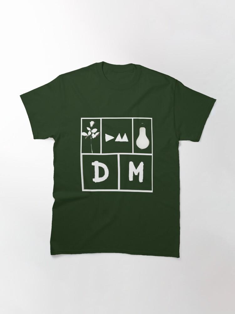 Depeche Mode Minimal Symbol Art – Abstract Monochrome Design Classic T-Shirt