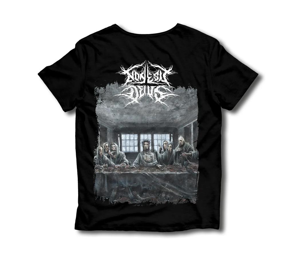 Rock Punk Tops Gothic Dark Heavy Metal Tshirt Kanonenfieber Pirnt Oversized Casual Cotton Streetwear FeUnisex Unisex Clothes Unisex