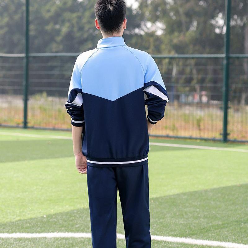 Children's Spring & Autumn School Uniforms: Long-Sleeved Sets & Sports Meet Attire for Kindergarten To Secondary School