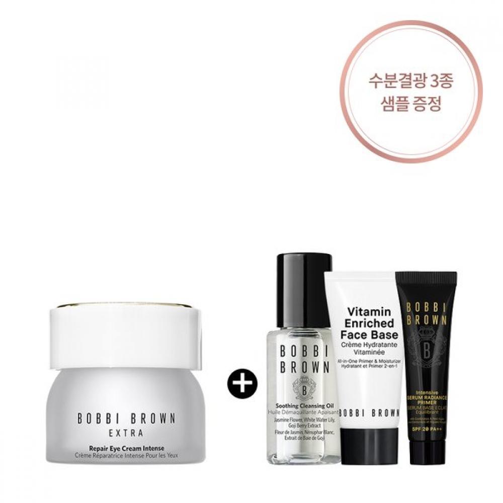 Bobbi Brown Extra Eye Repair Cream 15ml  + Moisture Dew Glowing 3 Piece Gift Single option